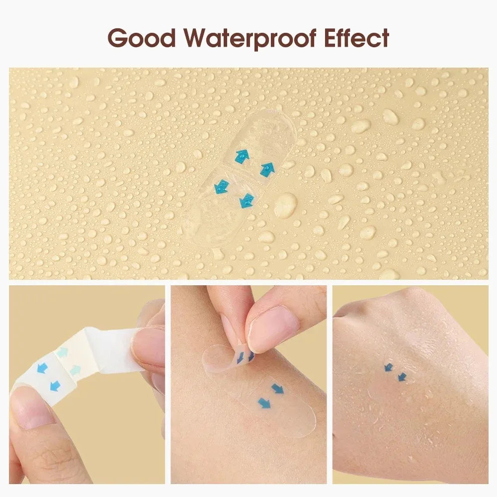 40-120PCS V-Shape Face Lifting Tape Invisible Transparent Thin Adhesive Stickers for Wrinkle Sagging Skin Thin Face Patch Lift