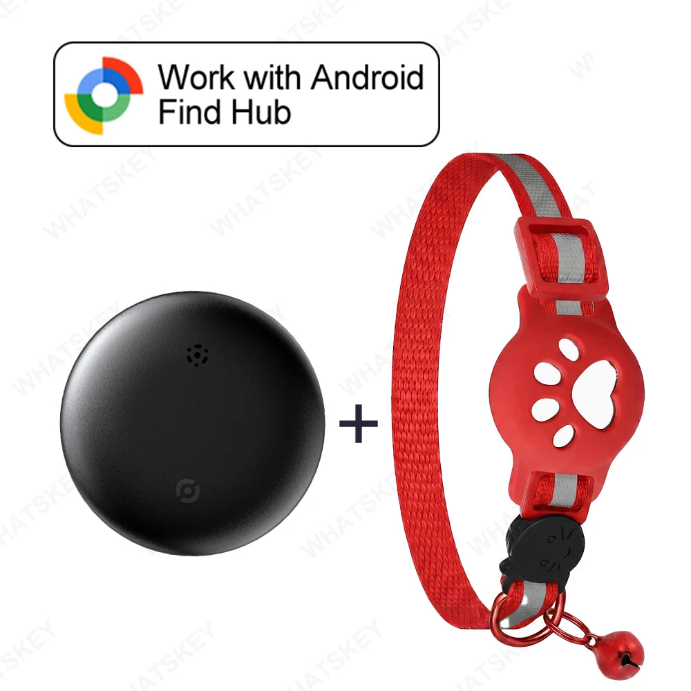 Adjustable Pet Collar Gps Tracker Google Find My Android Finder Location Tracker Kits Pet Supplies Cat Pet Electronic Devices