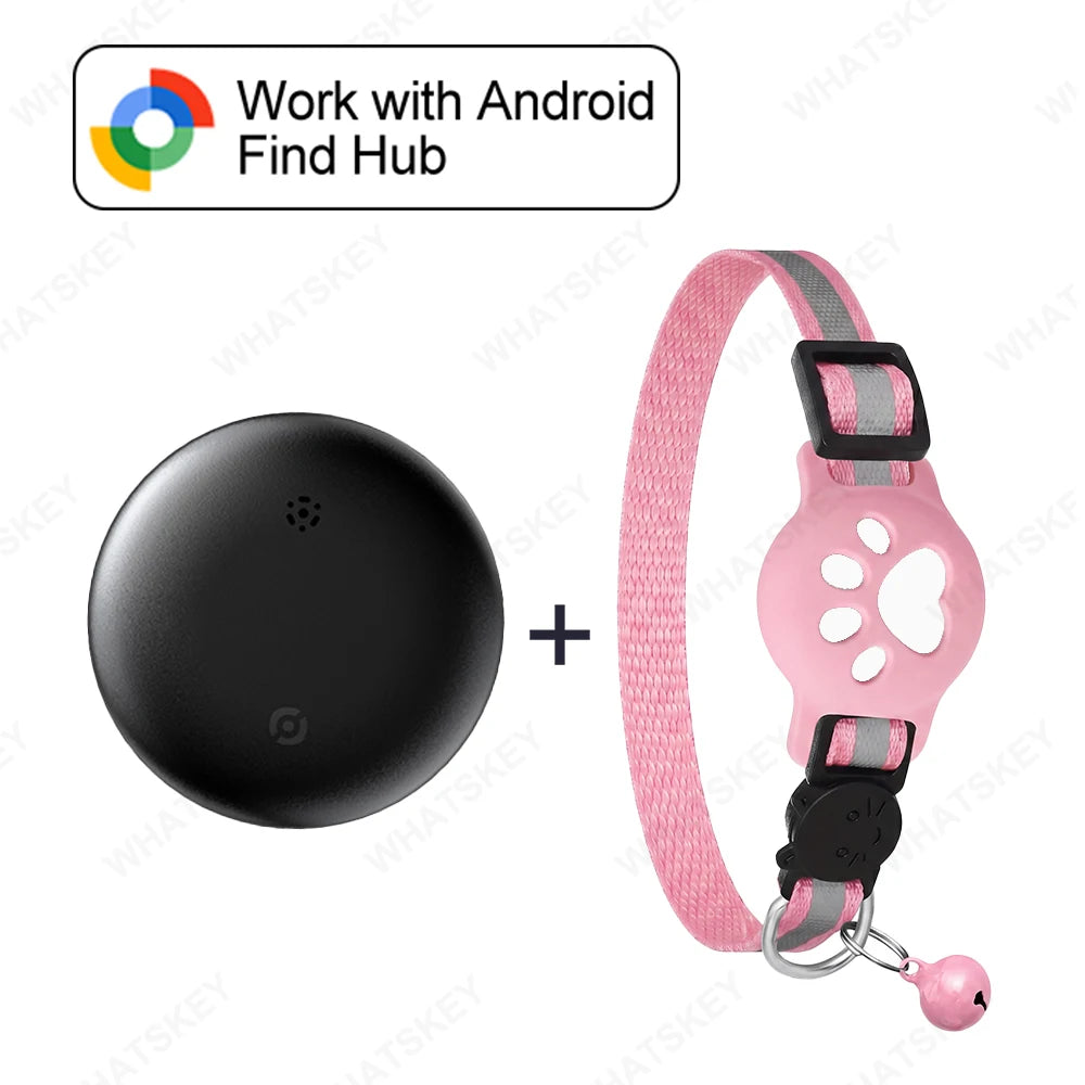 Adjustable Pet Collar Gps Tracker Google Find My Android Finder Location Tracker Kits Pet Supplies Cat Pet Electronic Devices