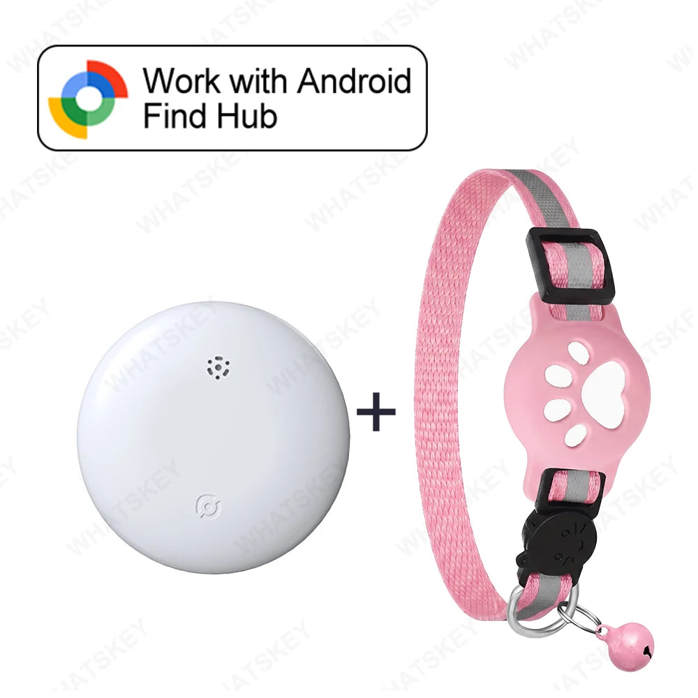 Adjustable Pet Collar Gps Tracker Google Find My Android Finder Location Tracker Kits Pet Supplies Cat Pet Electronic Devices
