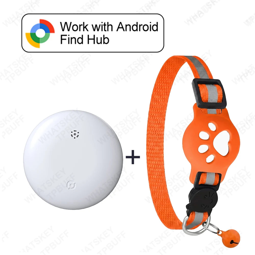 Adjustable Pet Collar Gps Tracker Google Find My Android Finder Location Tracker Kits Pet Supplies Cat Pet Electronic Devices