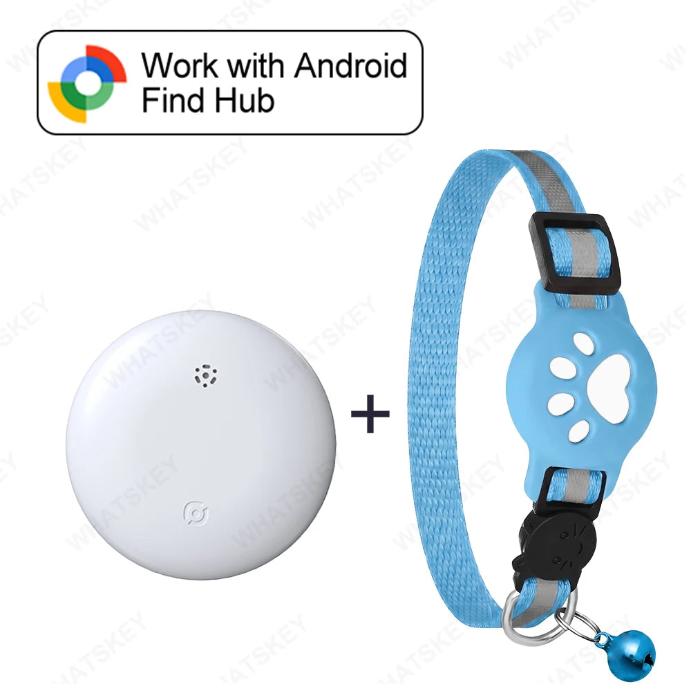 Adjustable Pet Collar Gps Tracker Google Find My Android Finder Location Tracker Kits Pet Supplies Cat Pet Electronic Devices