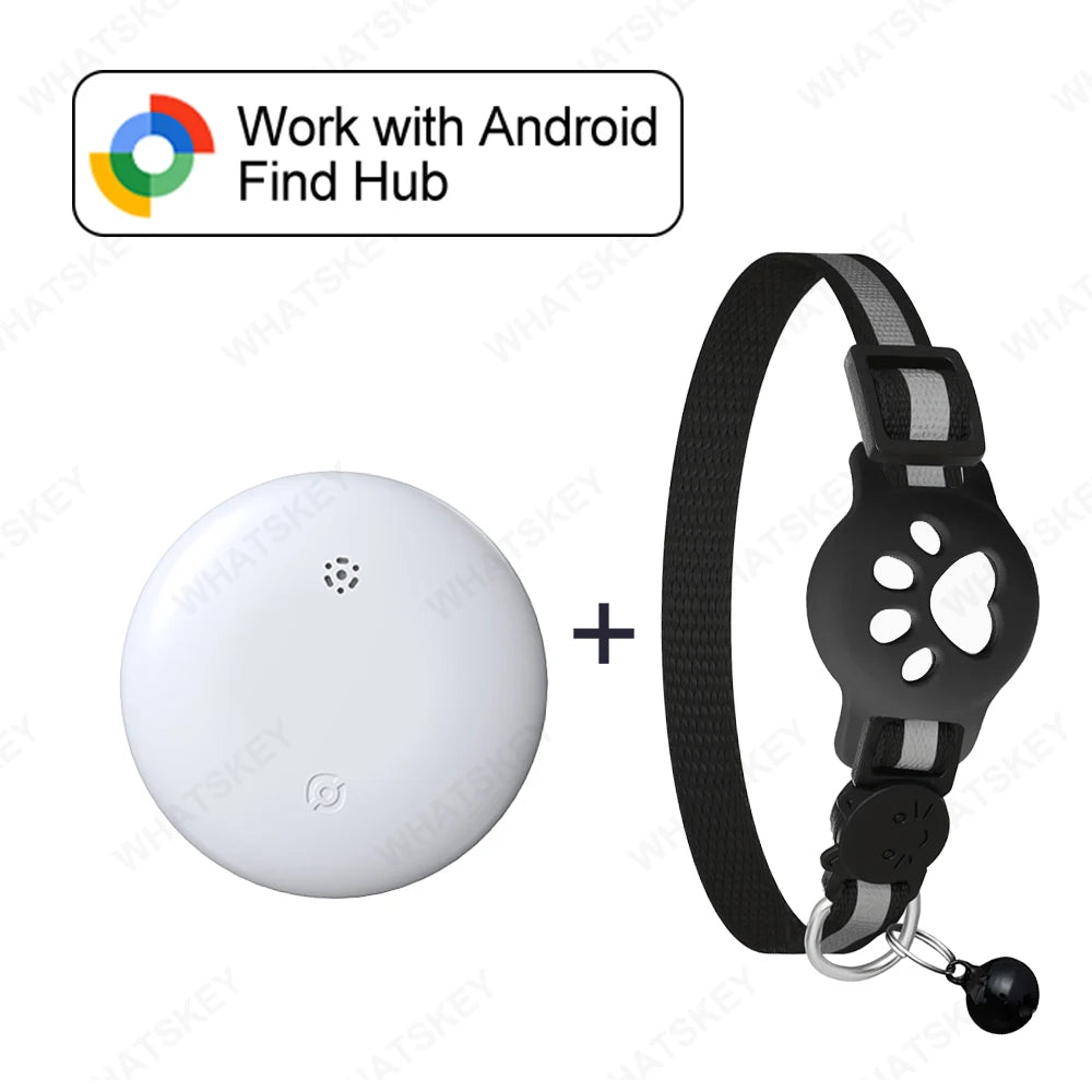 Adjustable Pet Collar Gps Tracker Google Find My Android Finder Location Tracker Kits Pet Supplies Cat Pet Electronic Devices