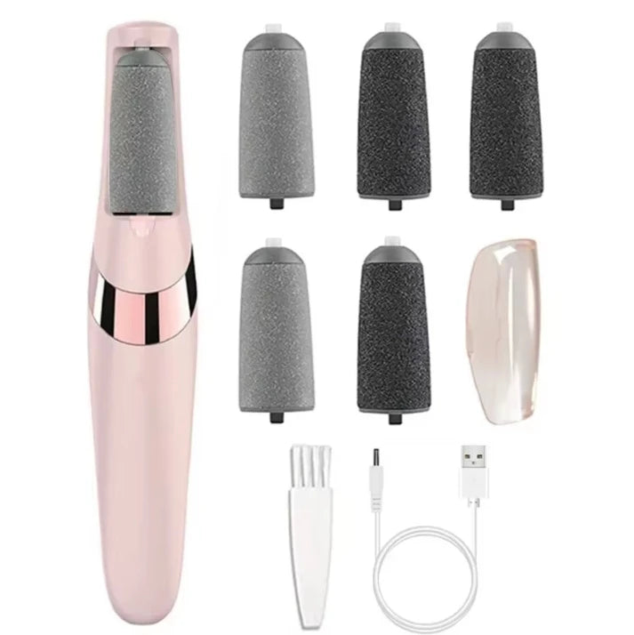 Cordless Rechargeable Electric Callus Remover, Foot File for Dry Coarse Skin Removal on Heels, for Women & Men