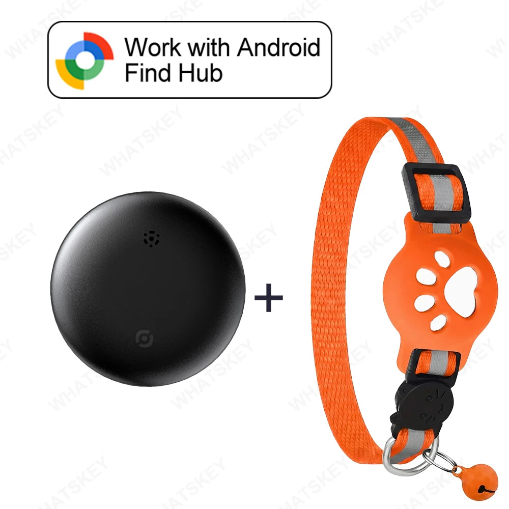Adjustable Pet Collar Gps Tracker Google Find My Android Finder Location Tracker Kits Pet Supplies Cat Pet Electronic Devices